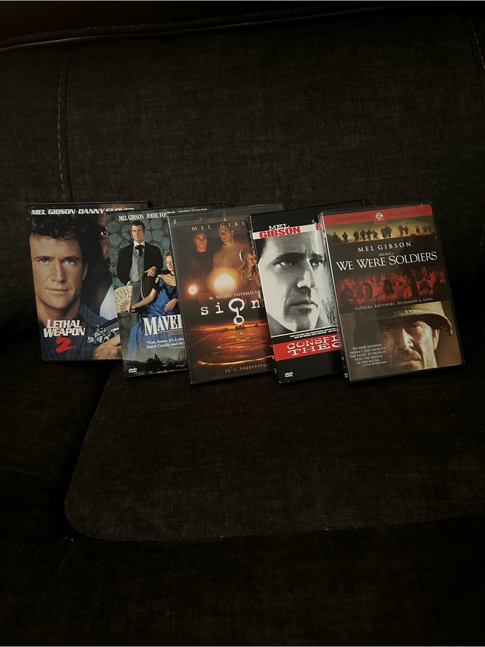 Mel Gibson 5 Pack DVD Collection: Used Good Condition